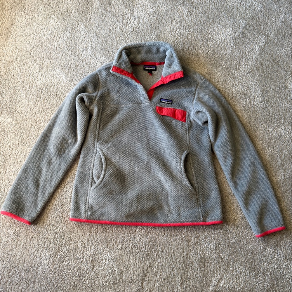 Patagonia women re-tool snap-t pullover size M